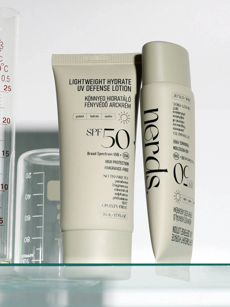 NERDS Lightweight Hydrate UV Defense Lotion SPF50