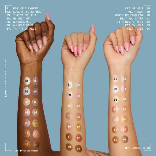 NYX Professional Makeup Buttermelt Highlighter Stix A Whole Melt
