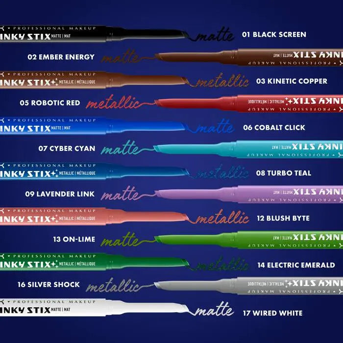 NYX Professional Makeup Epic Inky Stix Eyeliner Cyber Cyan