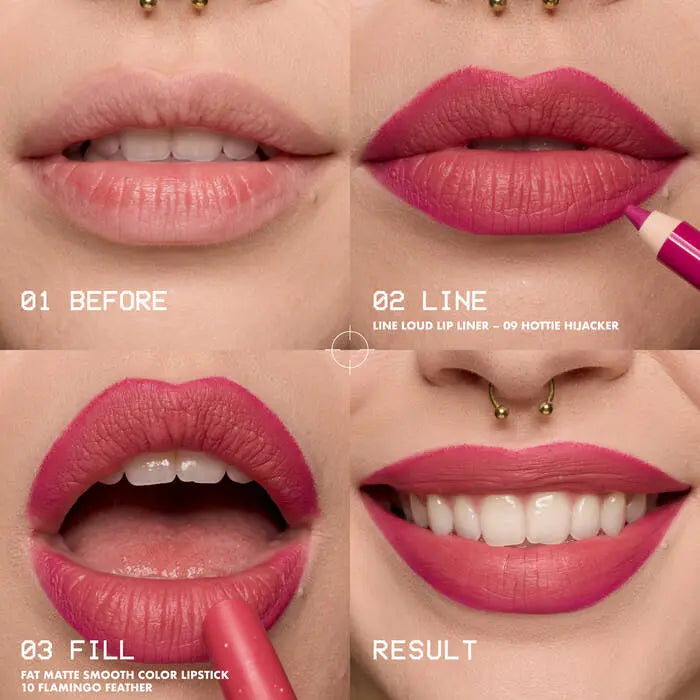 NYX Professional Makeup Fat Matte Smooth Color Lipstick Cashmere Cutie