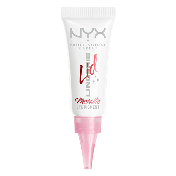 NYX Professional Makeup Lid Lingerie Cream Eye Pigment 01 Satin Silver