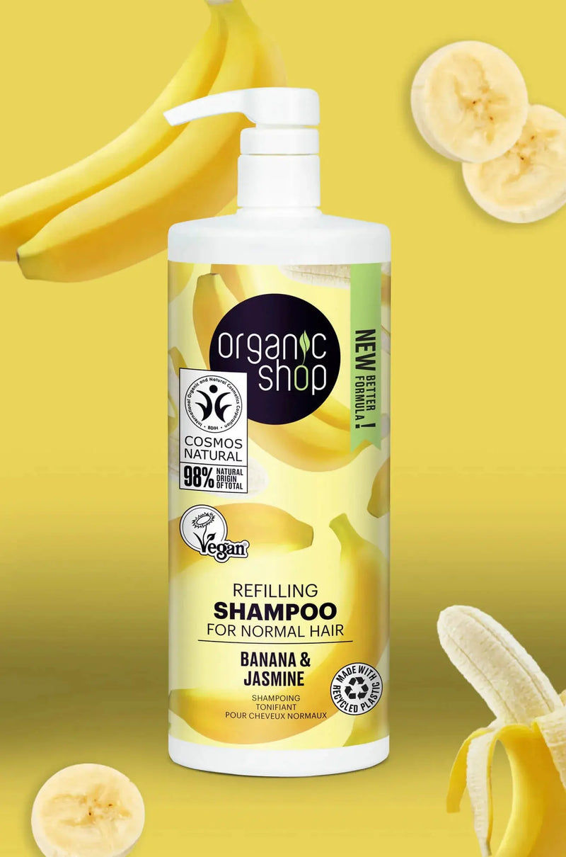 Organic Shop Revitalizing Shampoo Banana And Jasmine