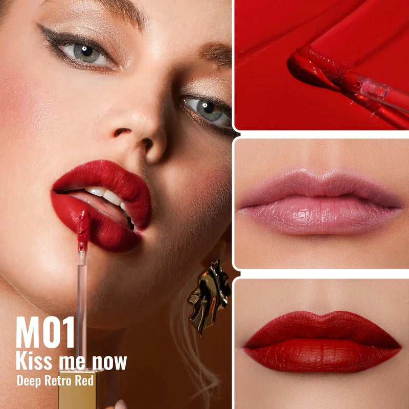 Oulac Kissproof Liquid Matte Lipstick M01 Kiss Me Now
