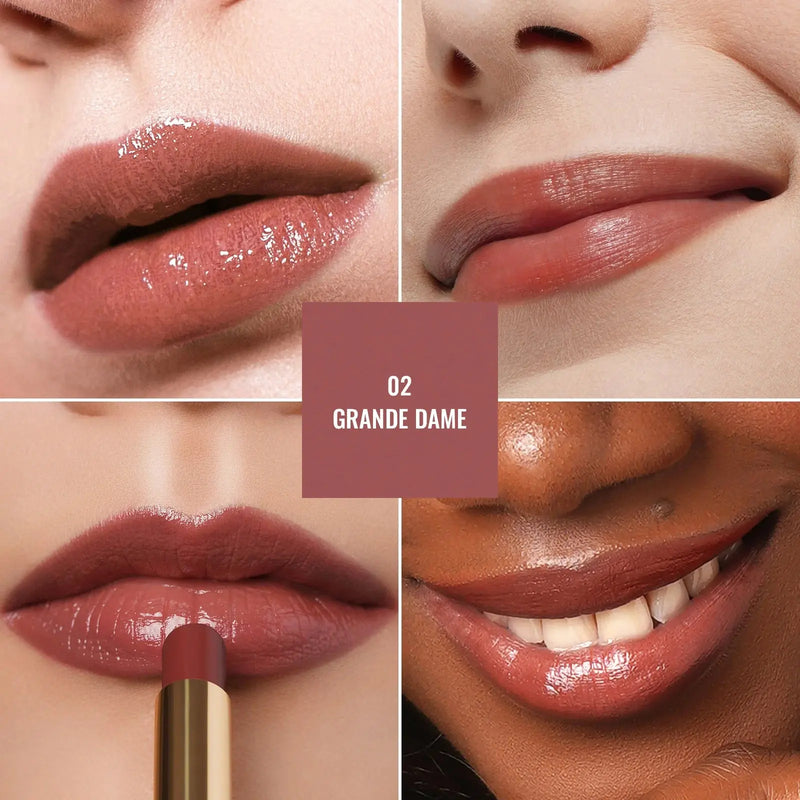 Oulac Moisture Shine Lipstick 02 Grande Dame