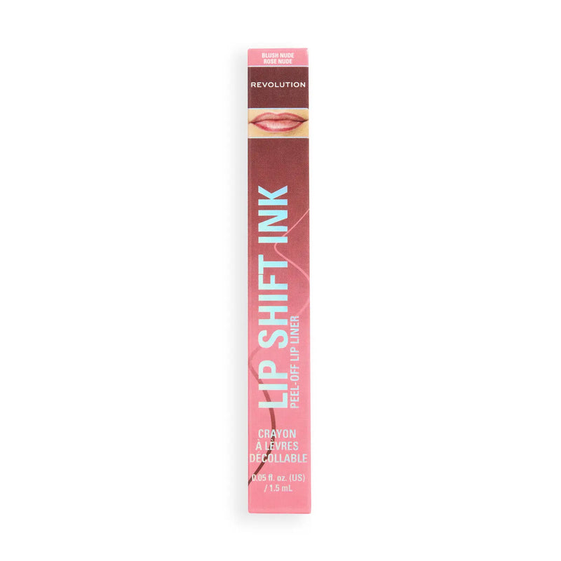 Revolution Lip Shift Ink Peel Off Lip Liner Blush Nude