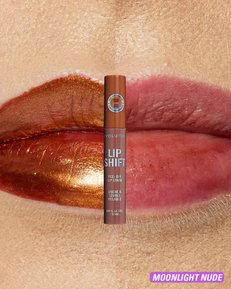 Revolution Lip Shift Peel Off Lip Stain Moonlight Nude