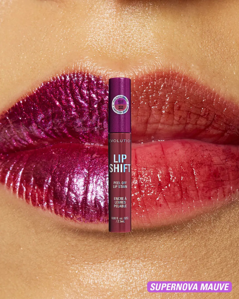 Revolution Lip Shift Peel Off Lip Stain Supernova Mauve