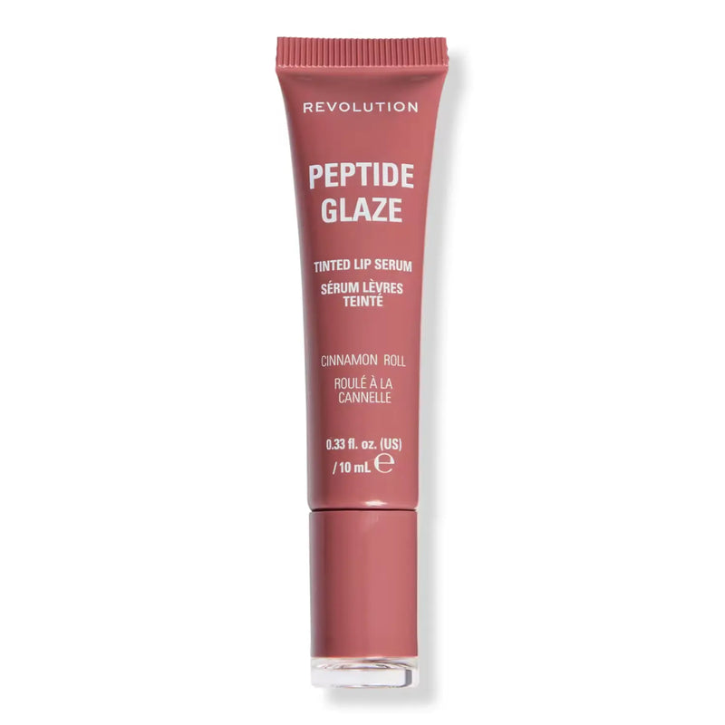 Revolution Peptide Glaze Tinted Lip Serum Cinnamon Roll