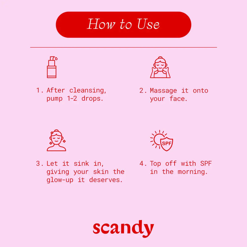 Scandy Glow Like You Mean It Brightening Serum