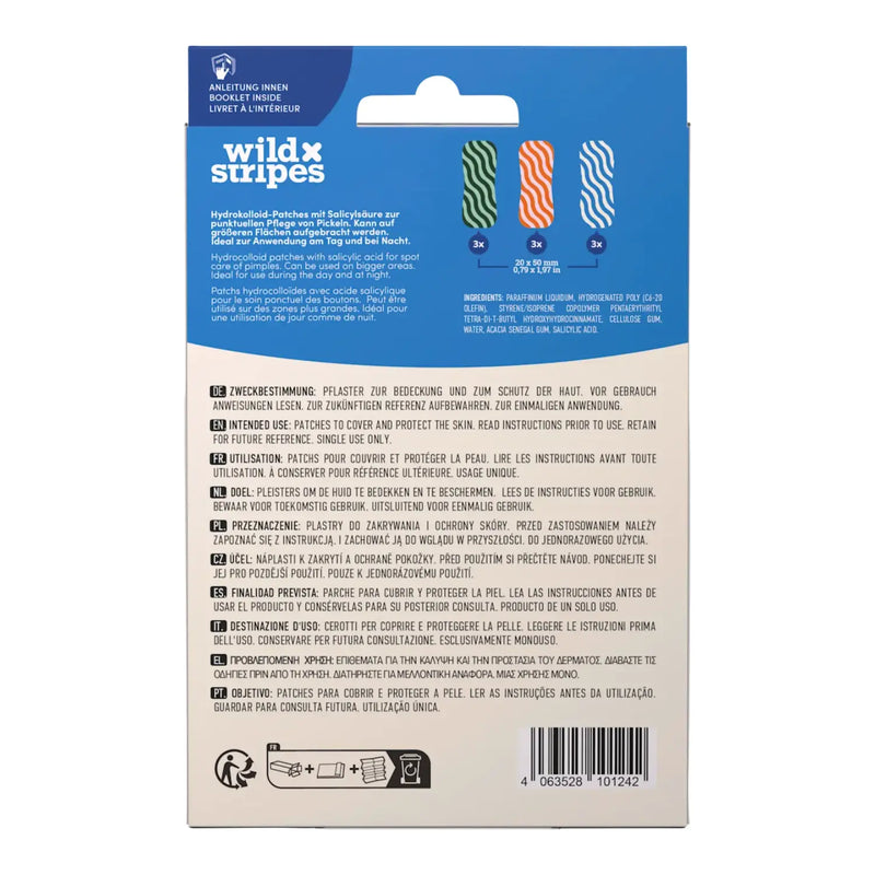 Wild Stripes Ant-Pimple Patches XL