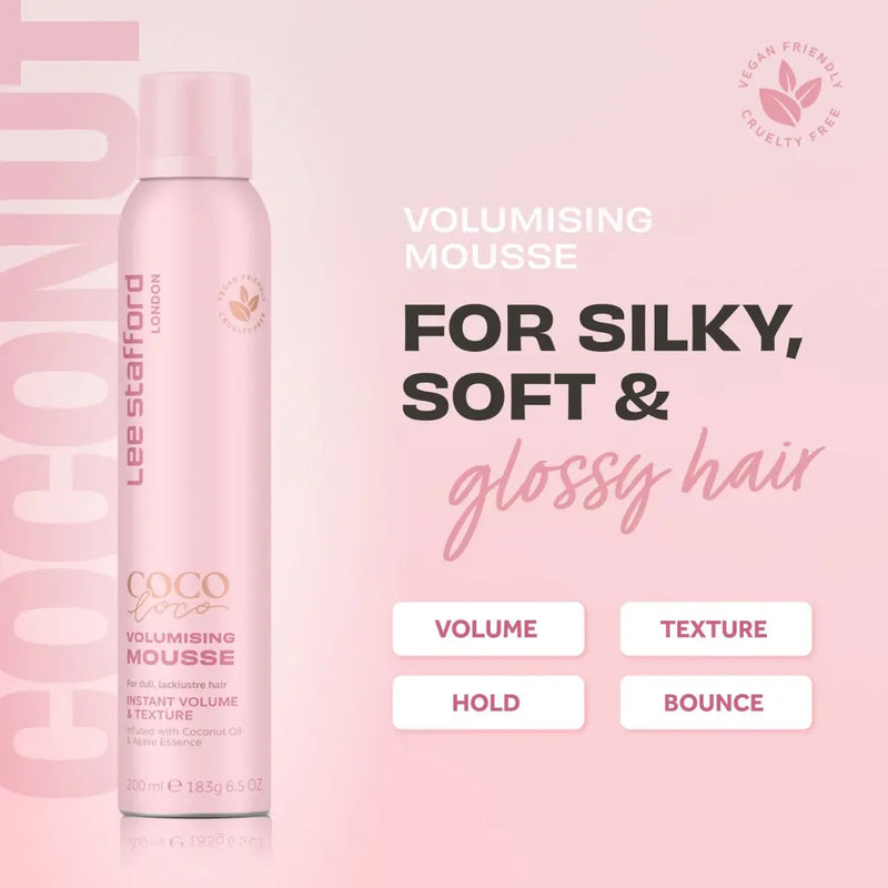 Lee Stafford CoCo LoCo & Agave Volumising Mousse